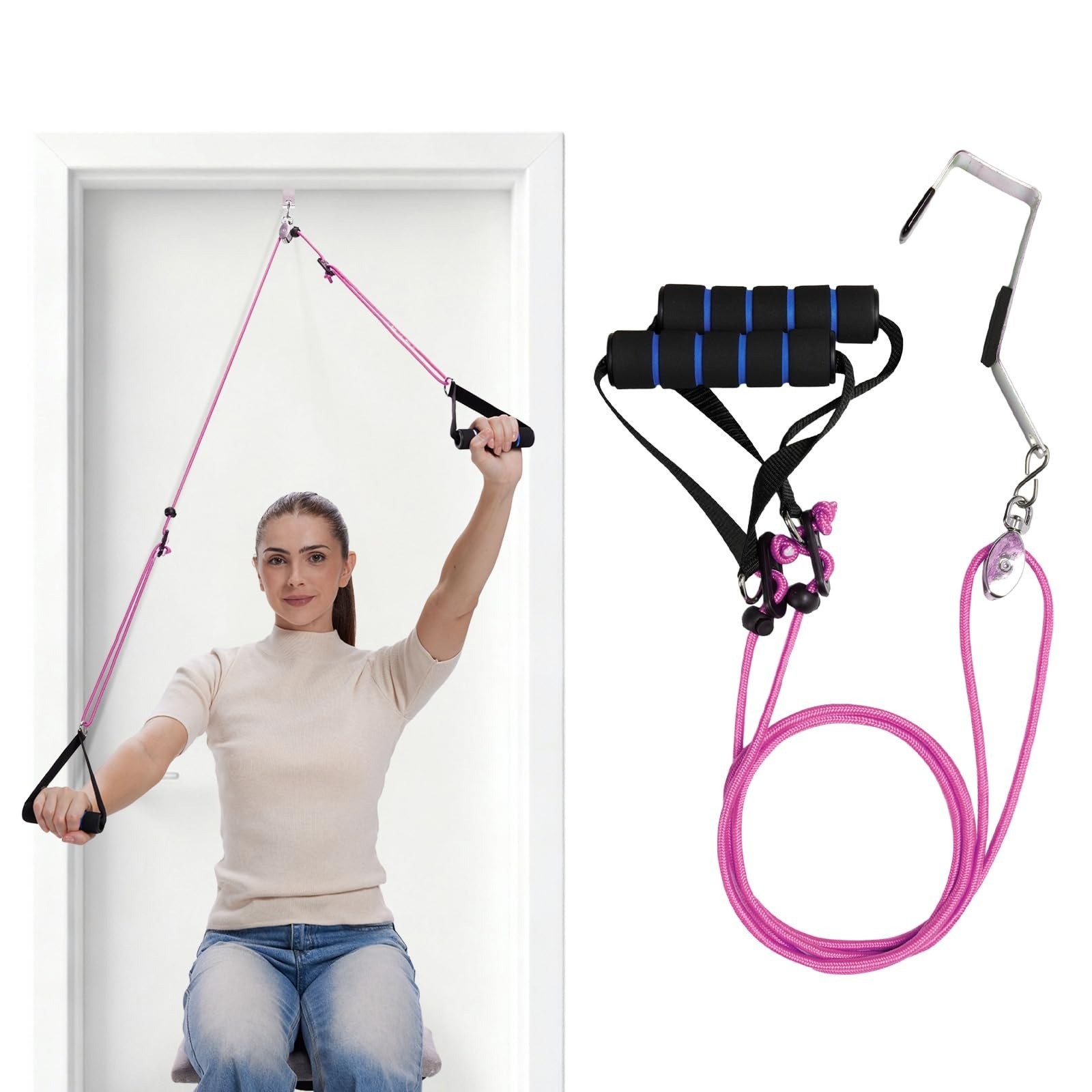 Shoulder Pulley for Physical Therapy – Rehab System for Shoulder Recovery