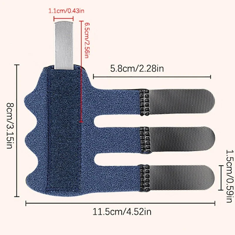 1PC Finger Corrector Splint Trigger Brace Stiffness For Treat Finger Adjustable