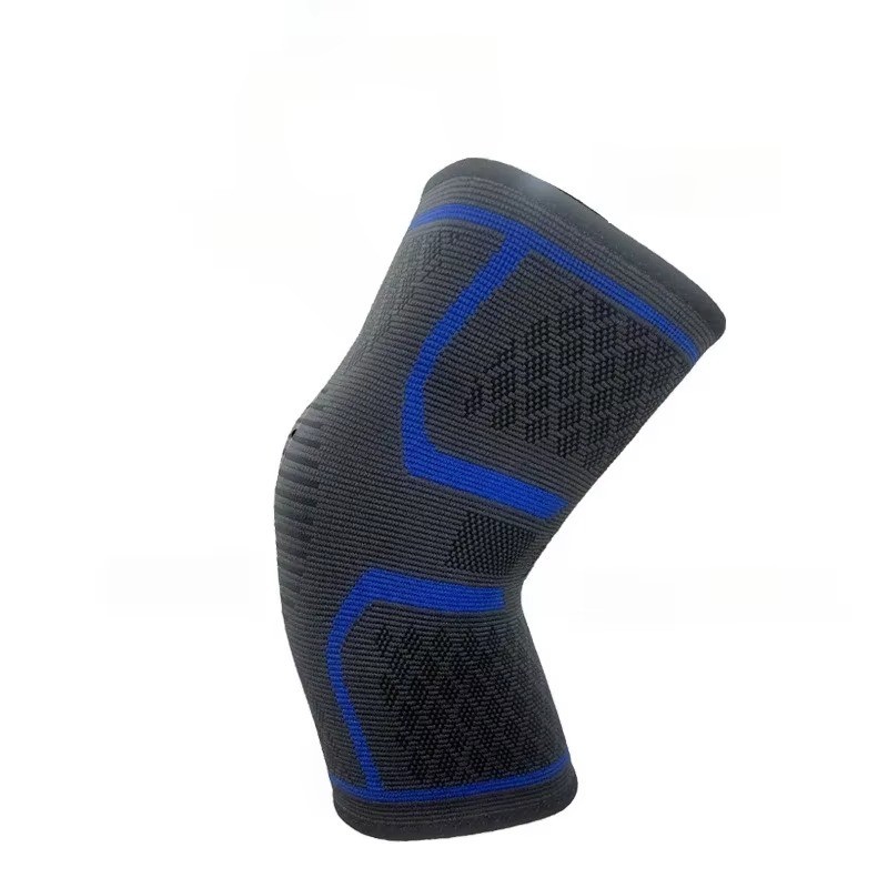 1x Knee Sleeves Copper Silver Compression Brace Support Sport Joint Injury Pain