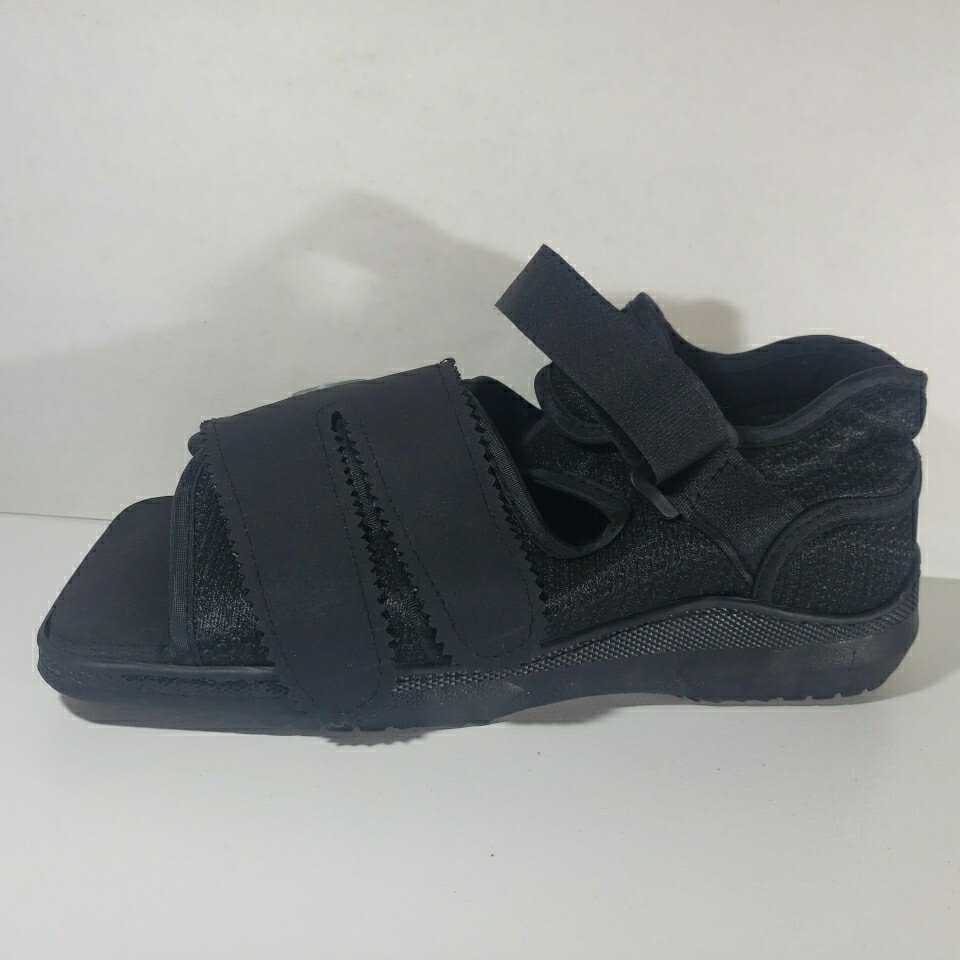Darco Squared Toe Post Op Shoe “MS” 10.3″ Black Surgical Medical Cast Boot