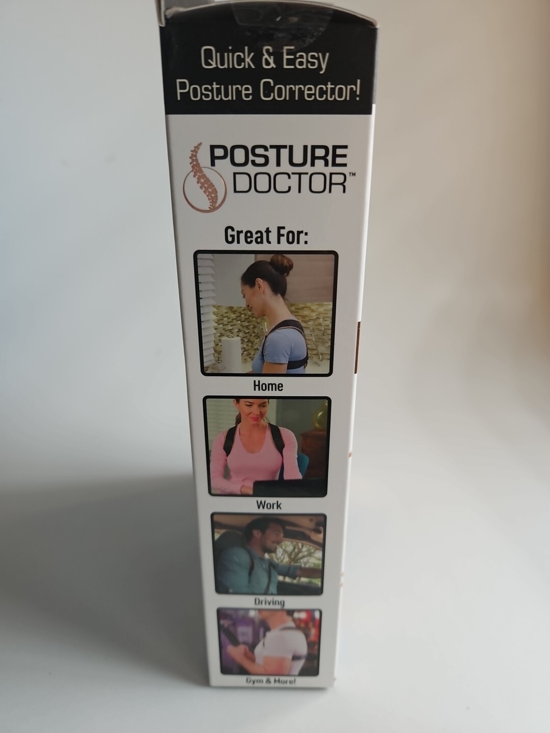 Posture Doctor Quick & Easy Adjustable Posture Corrector – Unisex – ASOTV
