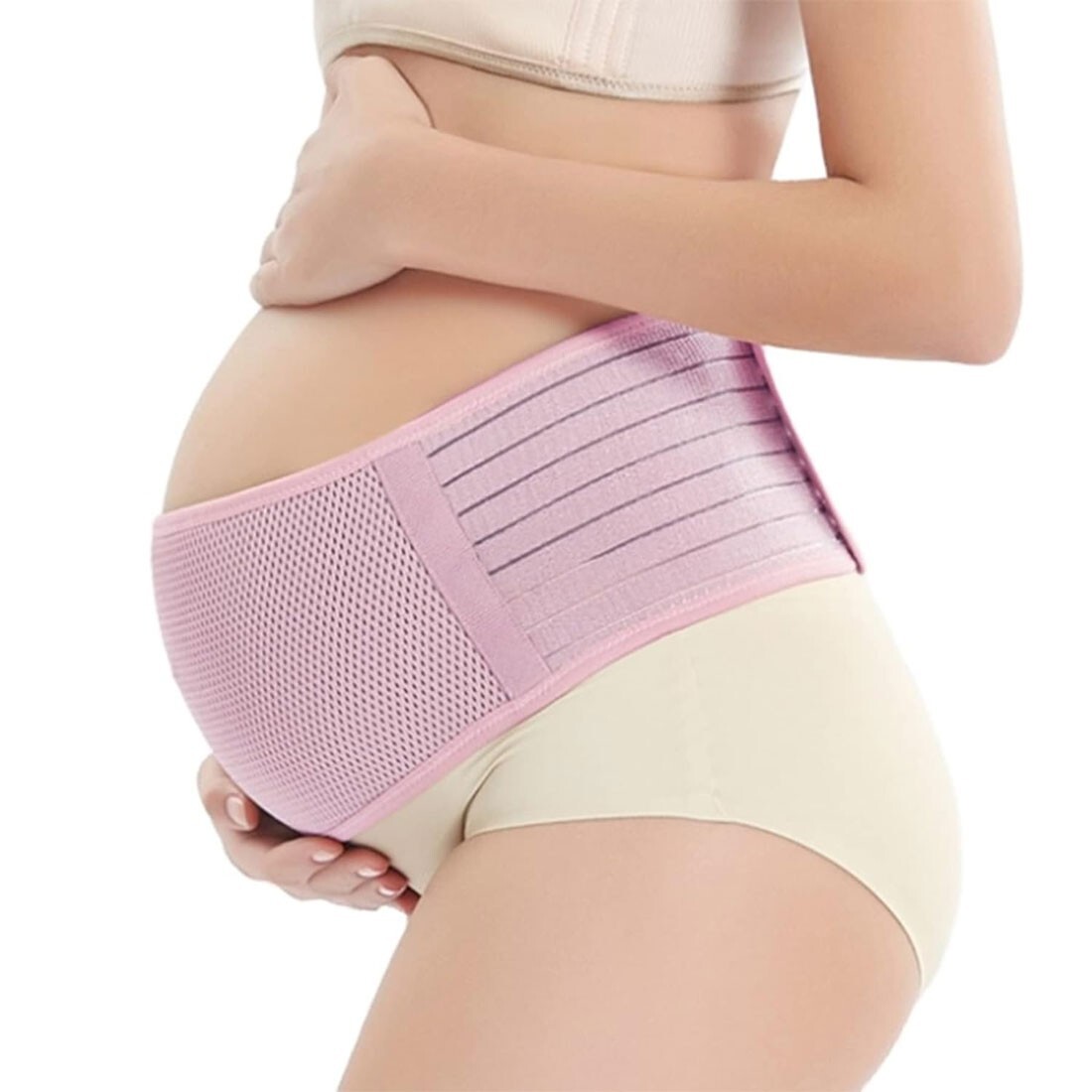 Women Maternity Belly Belt Waist Abdomen Support Bump Band Back Brace Protector