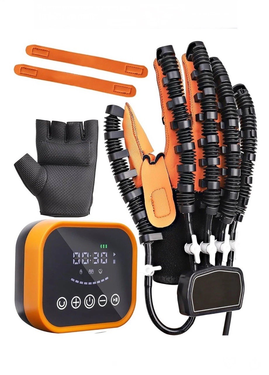 Rehabilitation Gloves With Training & Heater Robotic for Stroke Patients R-M