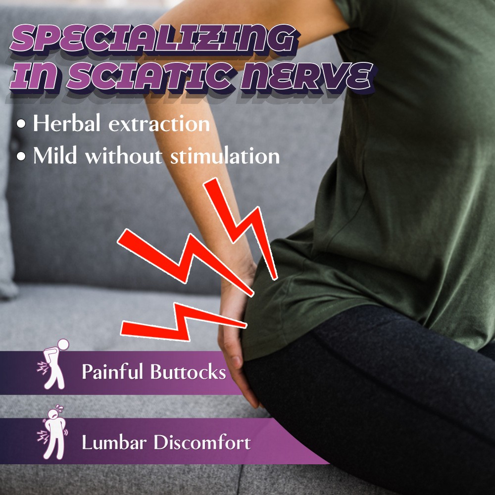 1-3X Analgesic Adhesive Plaster Sciatic Nerve Relief Adhesive Patch Breathable