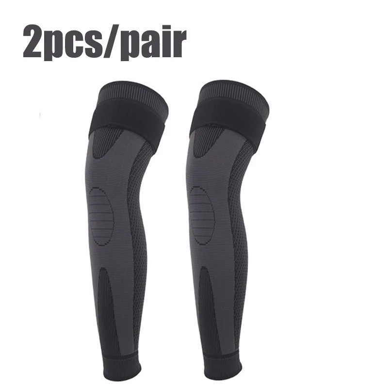 Full Long Knee Brace Leg Compression Sleeve Meniscus Tear Arthritis Joint Pain