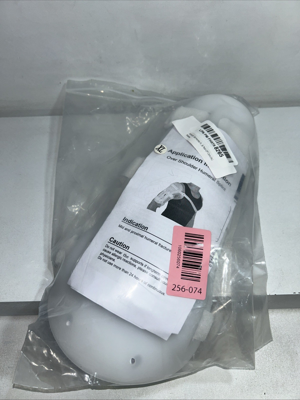 Medical Upper Arm Brace For Numerous Over Shoulder Humeral Splint XL