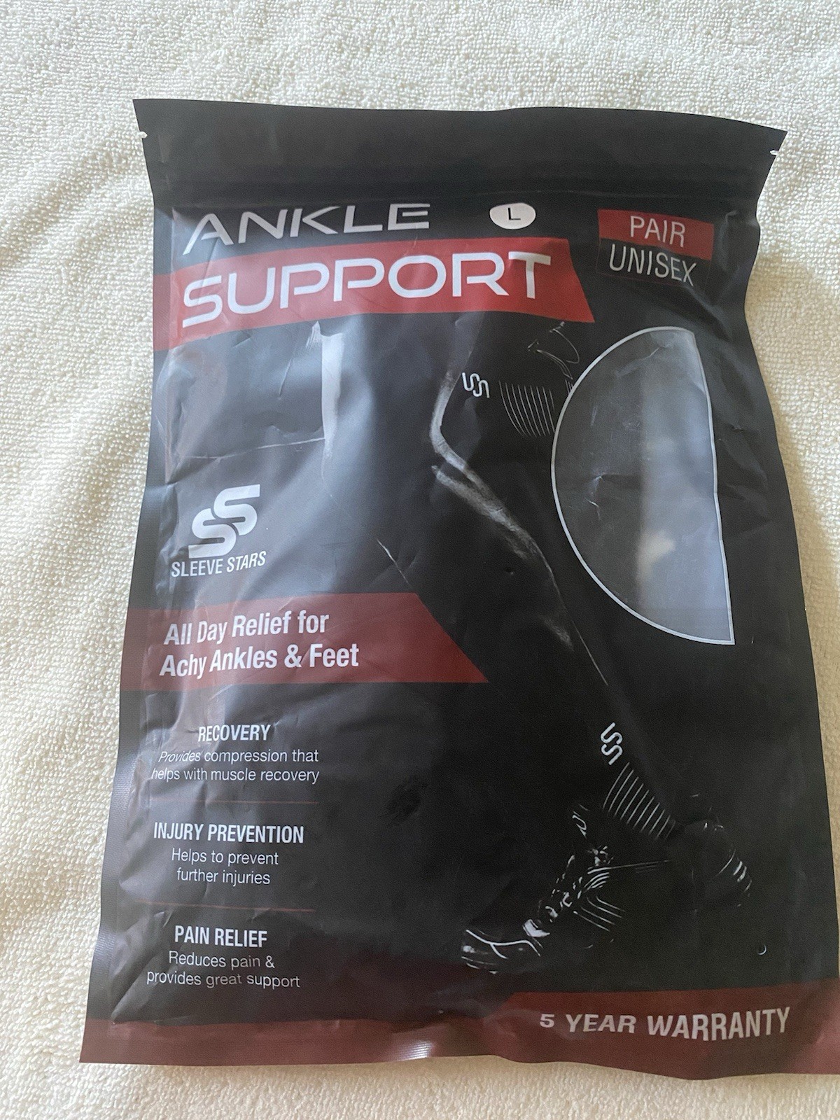 Sleeve Stars Ankle Brace Sprained Ankle Plantar Fasciitis Relief Ankle New