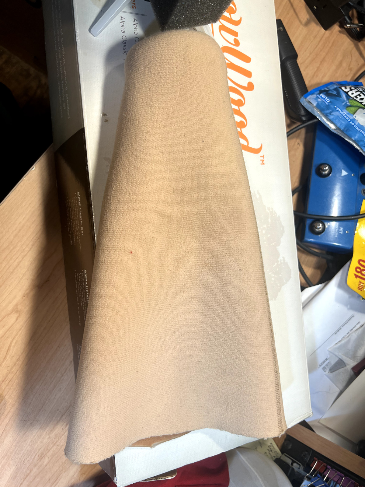 WillowWood Alpha Design prosthetic liner. New. Free new stand. size 30