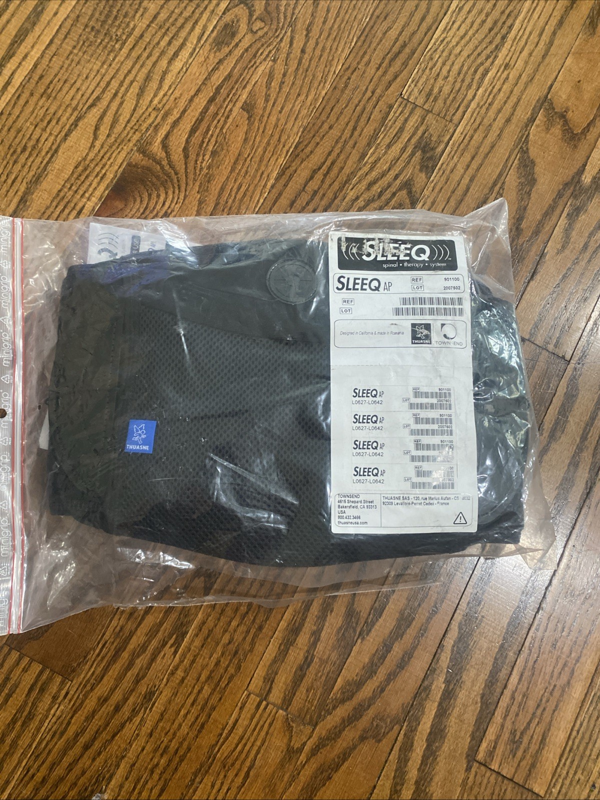 SLEEQ AP, a low-profile lumbar-sacral orthosis (LSO) back brace
