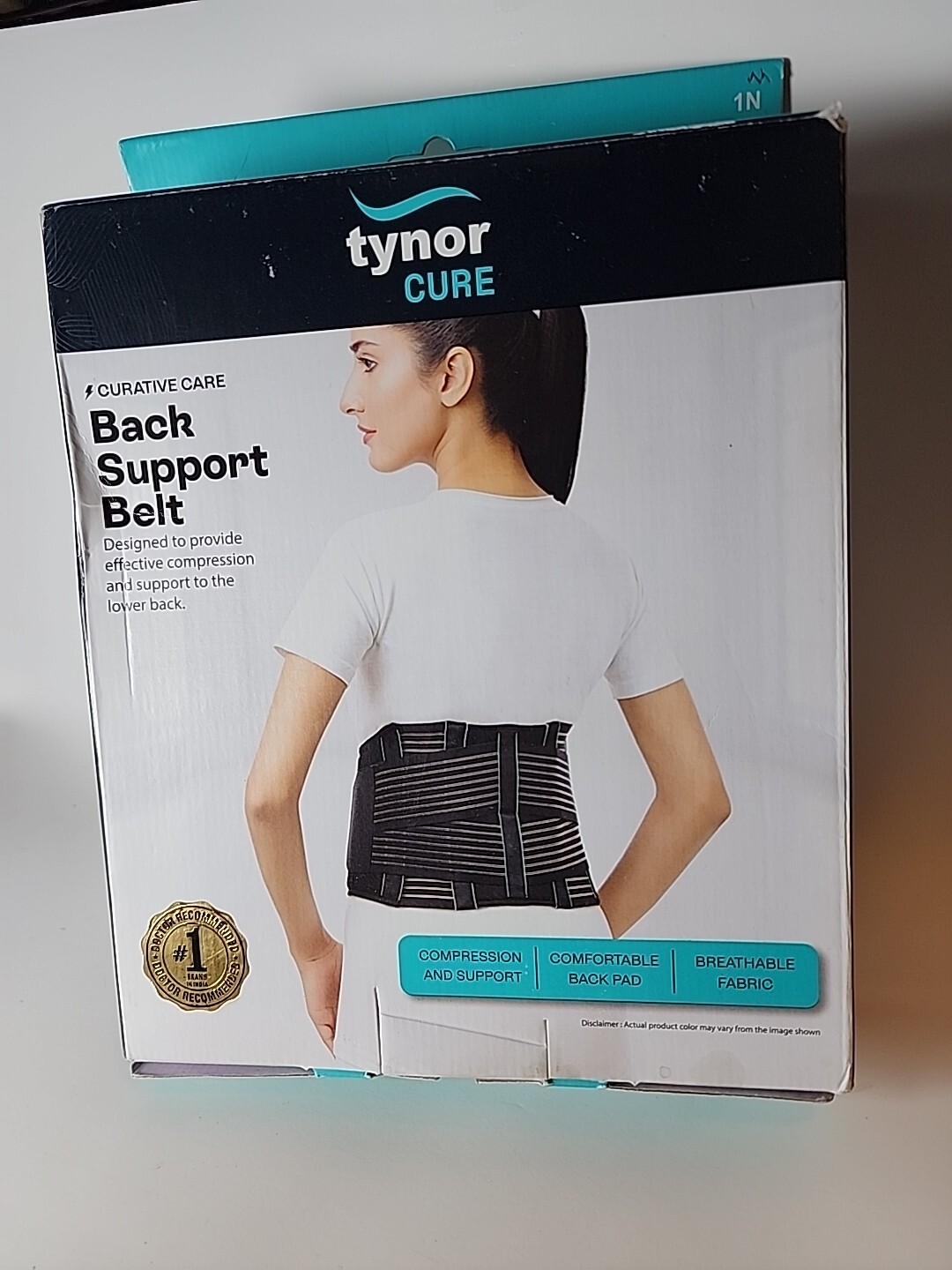 tynor Cure Lumbo Sacral Belt – Black Large