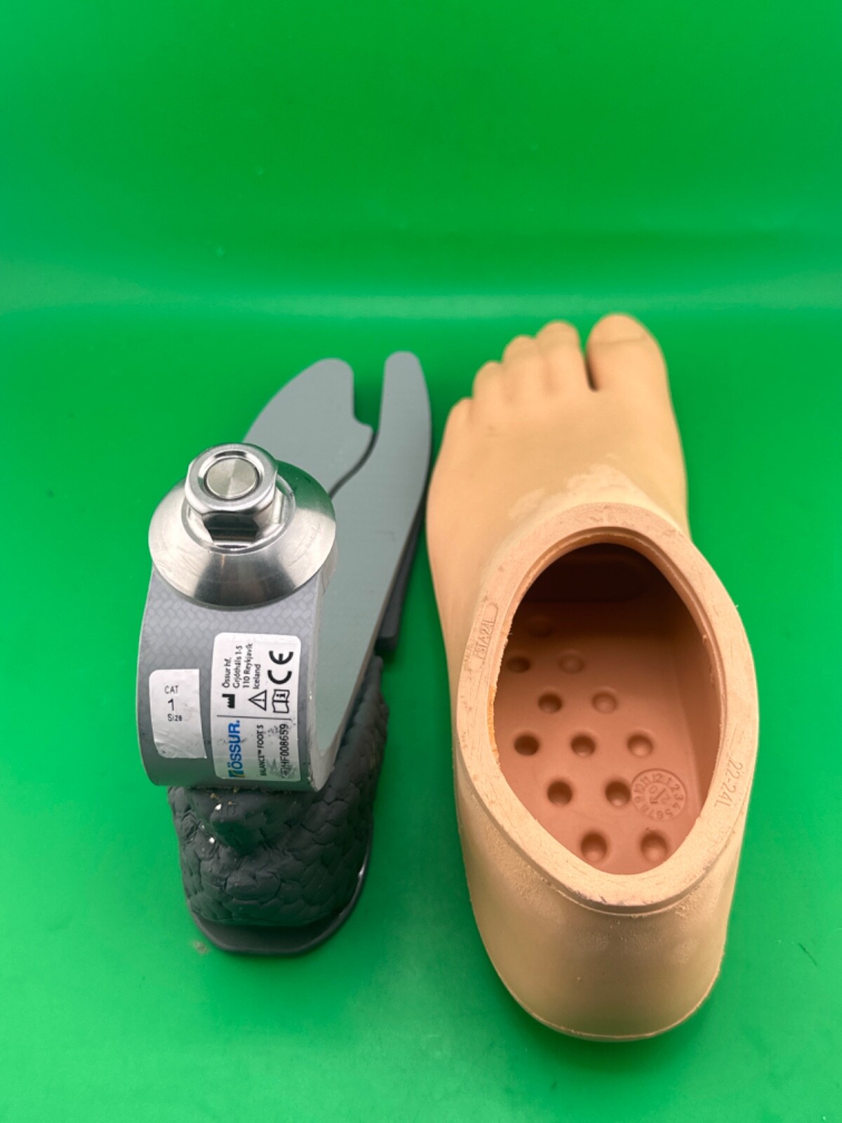 ossur balance s prosthetic foot. size 24. category 1. Left. Great cond