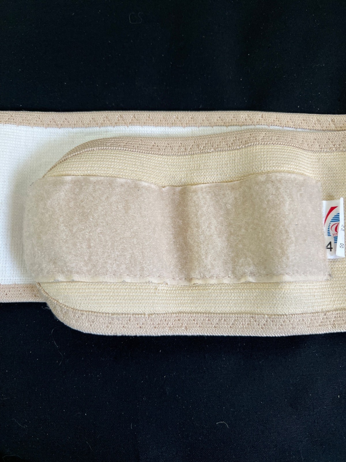 Adjustable Vitaly Beige Back Support Belt