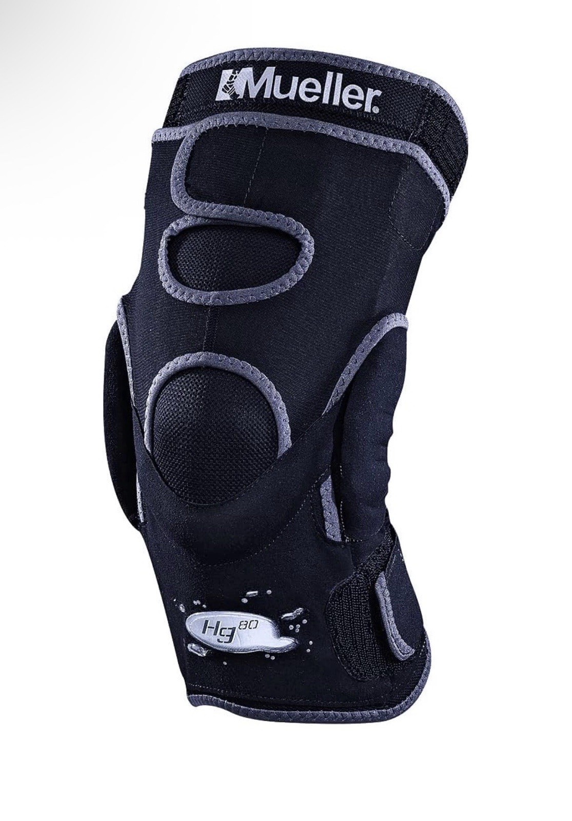 Mueller HG80 Knee Brace Precision Knee Support Sleeve, New, LARGE, 15”-18”
