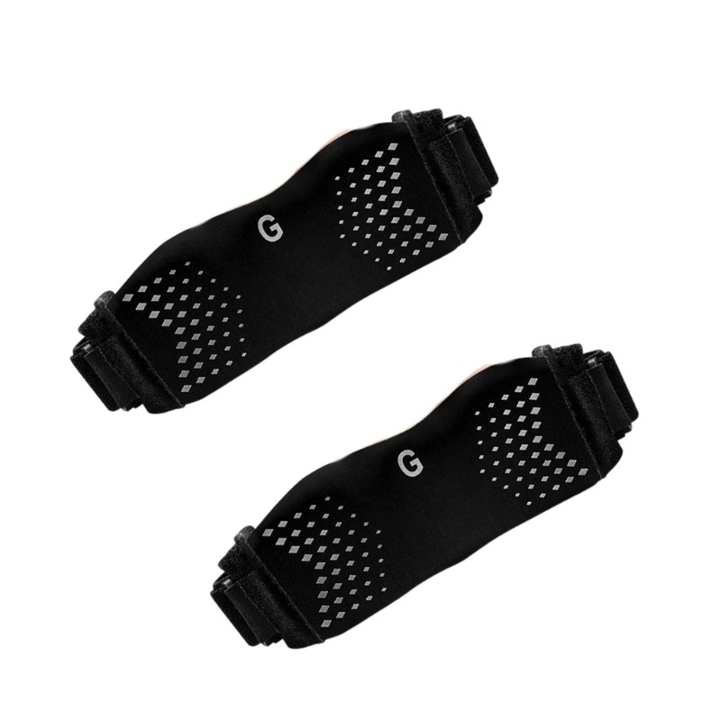 Two Silicone supported Knee Supports Providing Comfort For Joint Relief