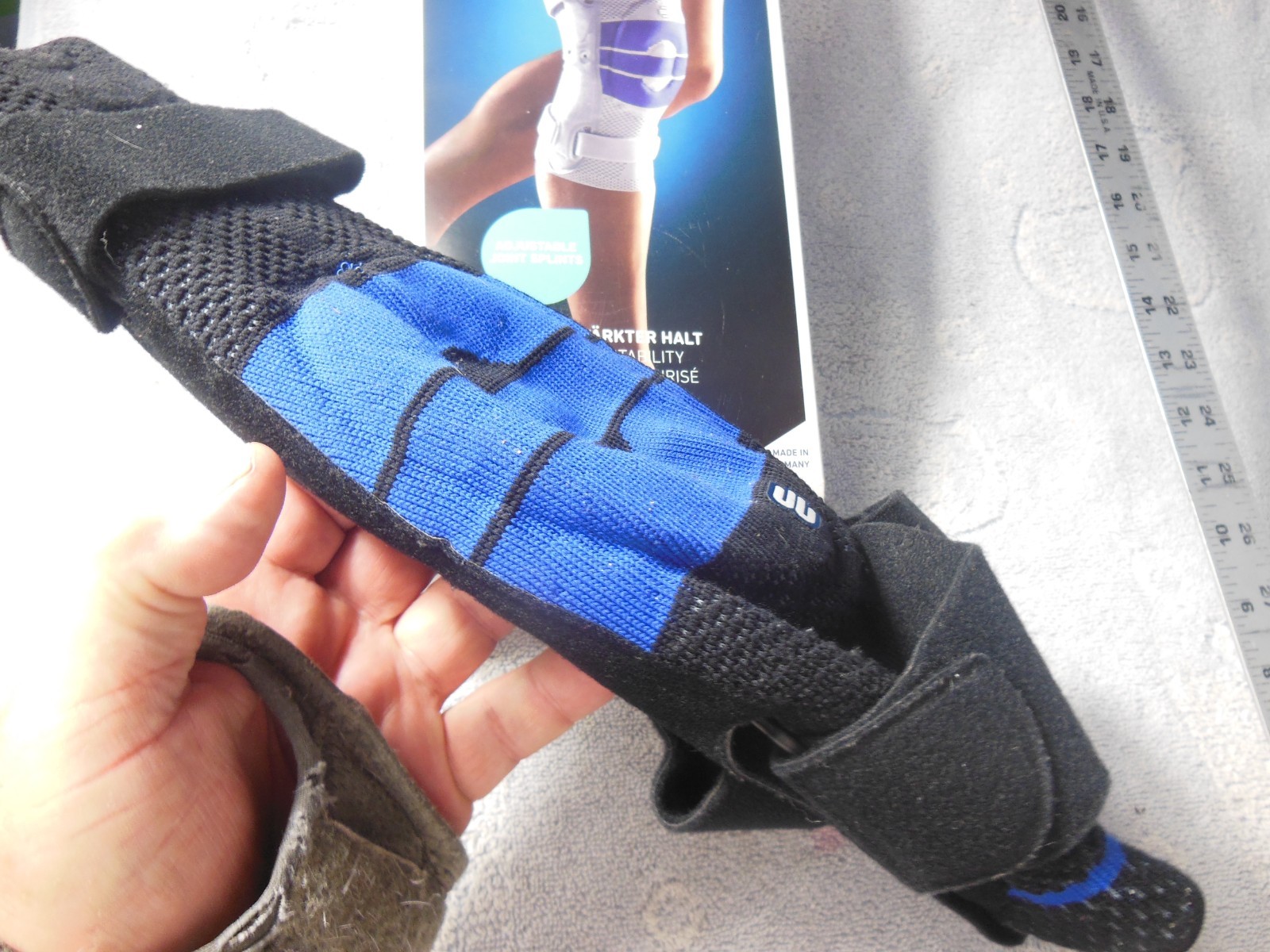 Bauerfeind GenuTrain S Pro Size 3 Left Knee Joint Brace Patella Support Sleeve