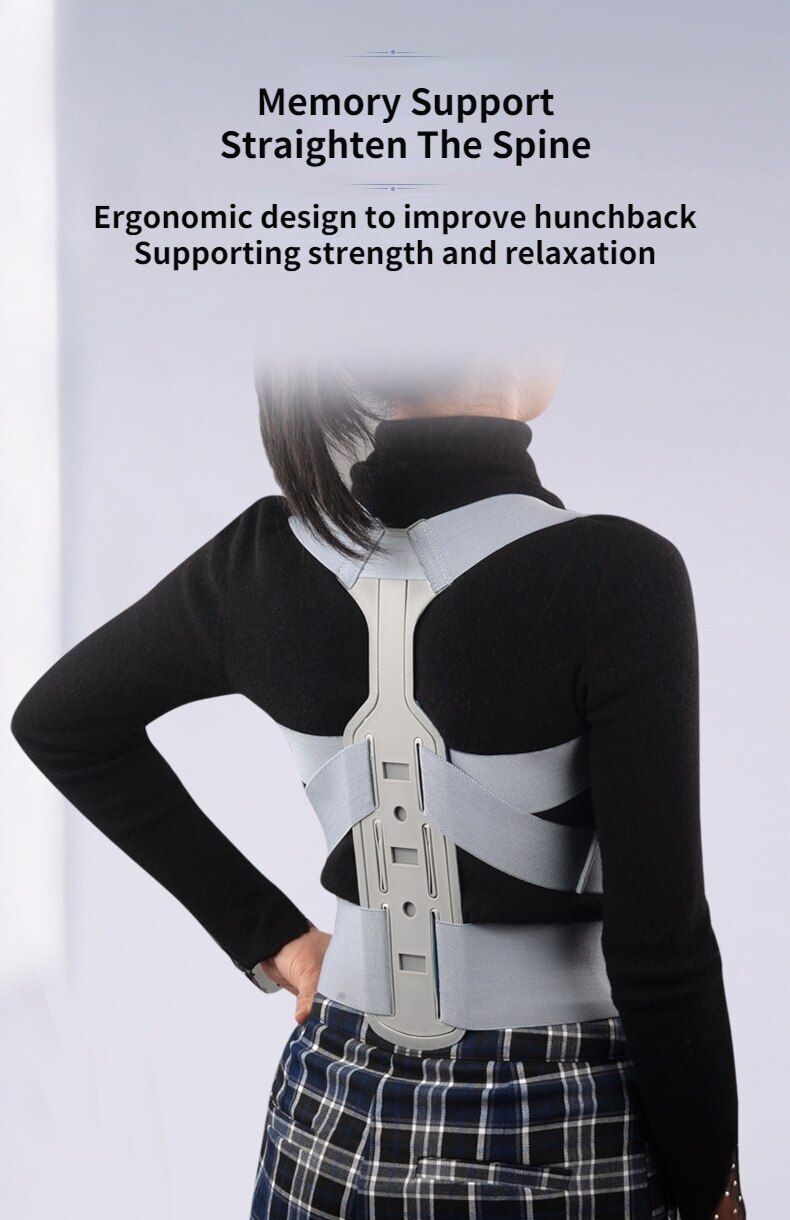 Invisible Chest Posture Corrector Back Scoliosis Brace SpineBelt Correction Belt
