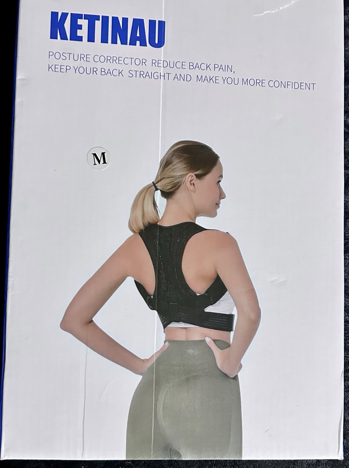 Posture Corrector for Women and Men, Adjustable and Breathable Upper Back Brace