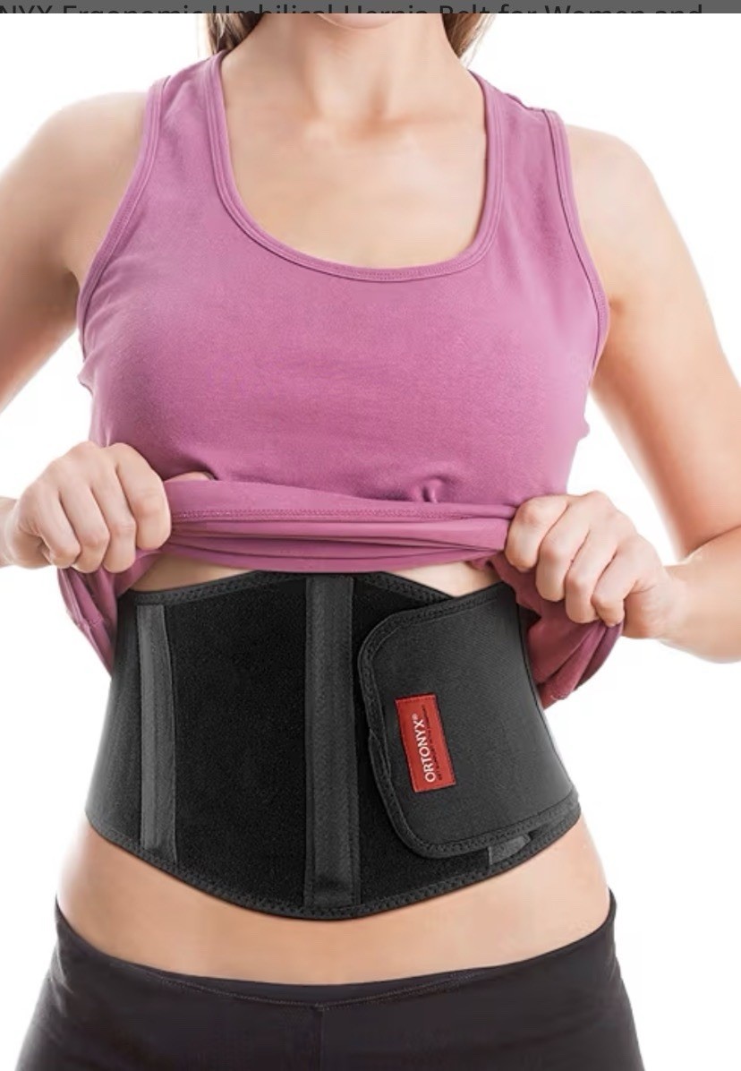 ORTONYX Unisex Ergonomic Umbilical Hernia Belt Size S/M