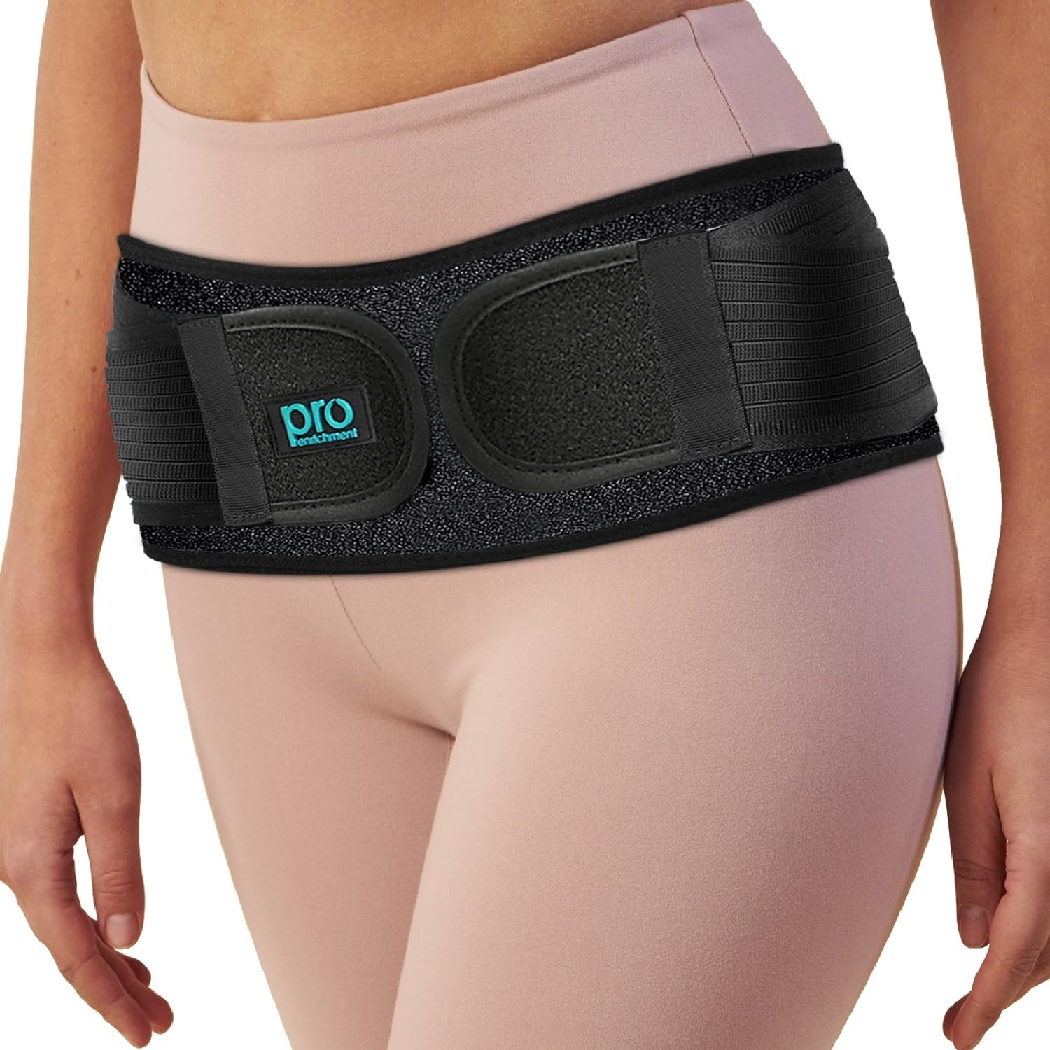 Adjustable Sacroiliac Hip Brace for Lower Back Pain – Comfortable & Durable