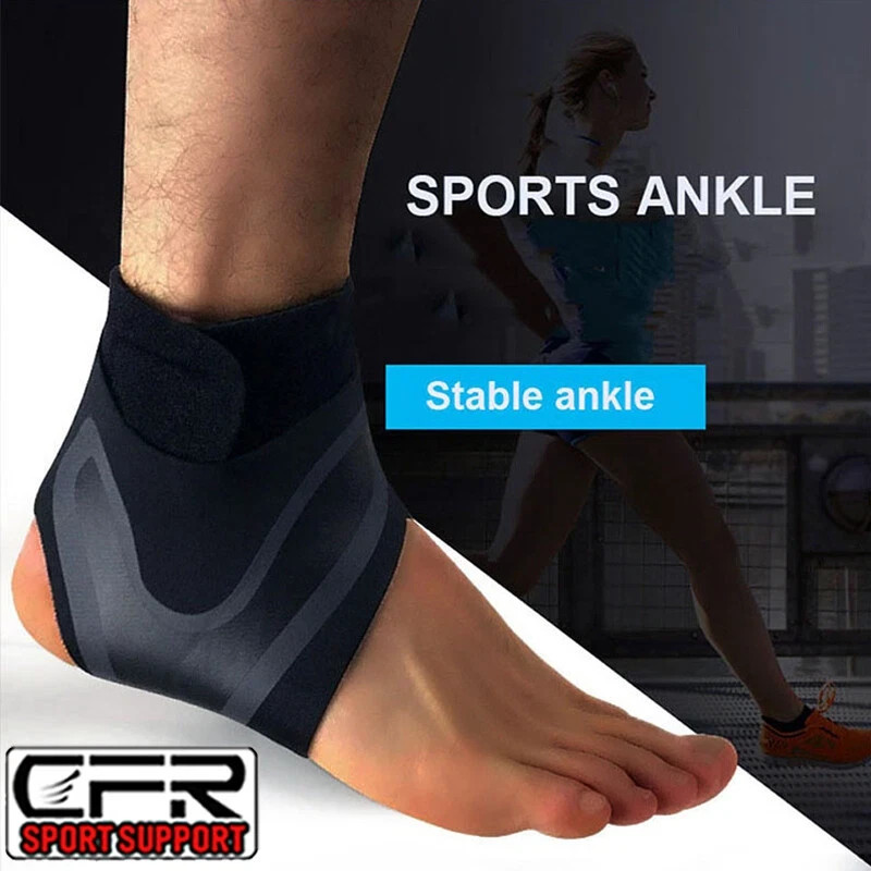 Ankle Brace Support Compression Sleeve Pain Relief Plantar Fasciitis Foot Wrap