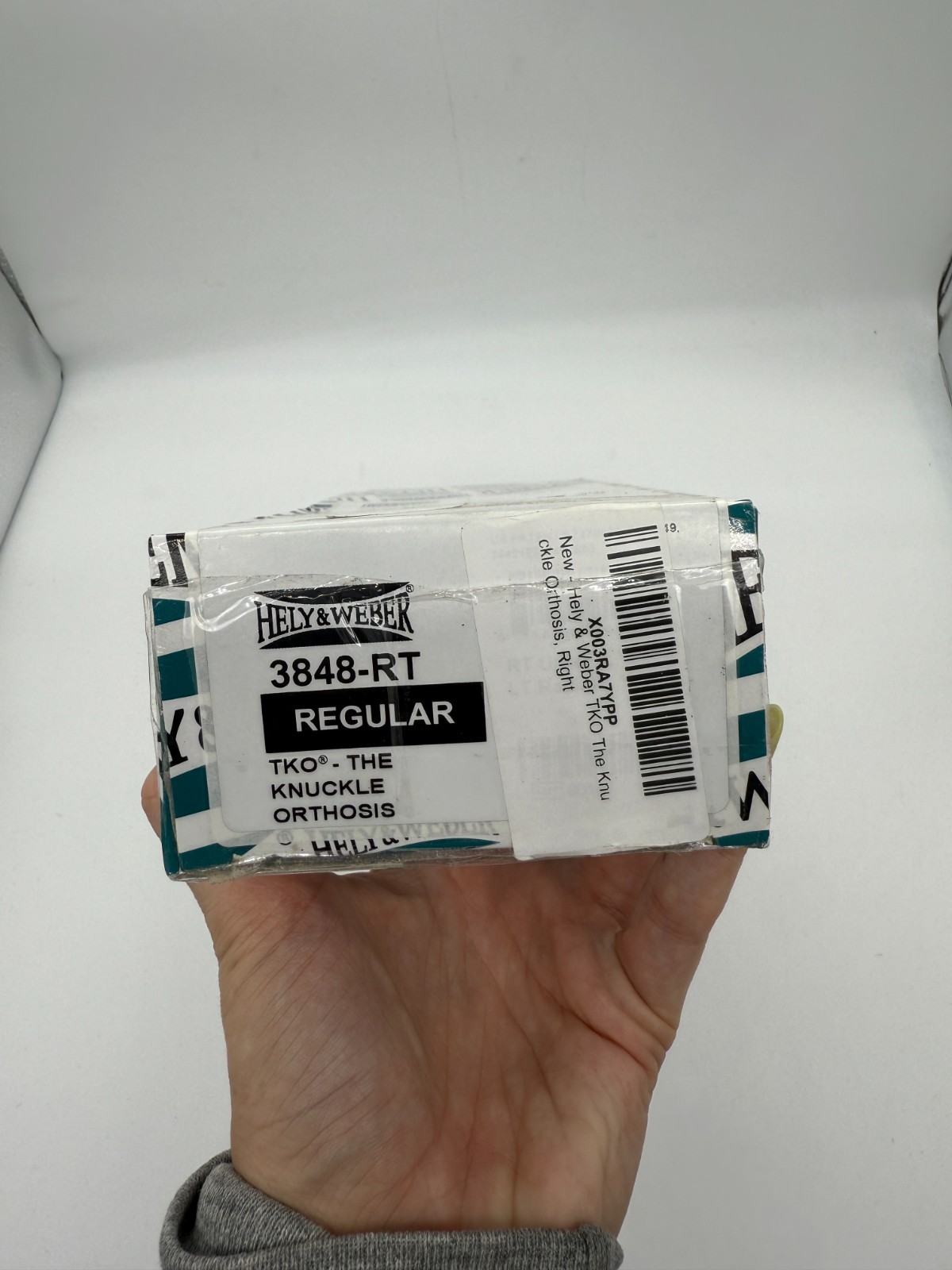 Hely & Weber TKO The Knuckle Orthosis RT Ulnar LT Radial 3848-RT