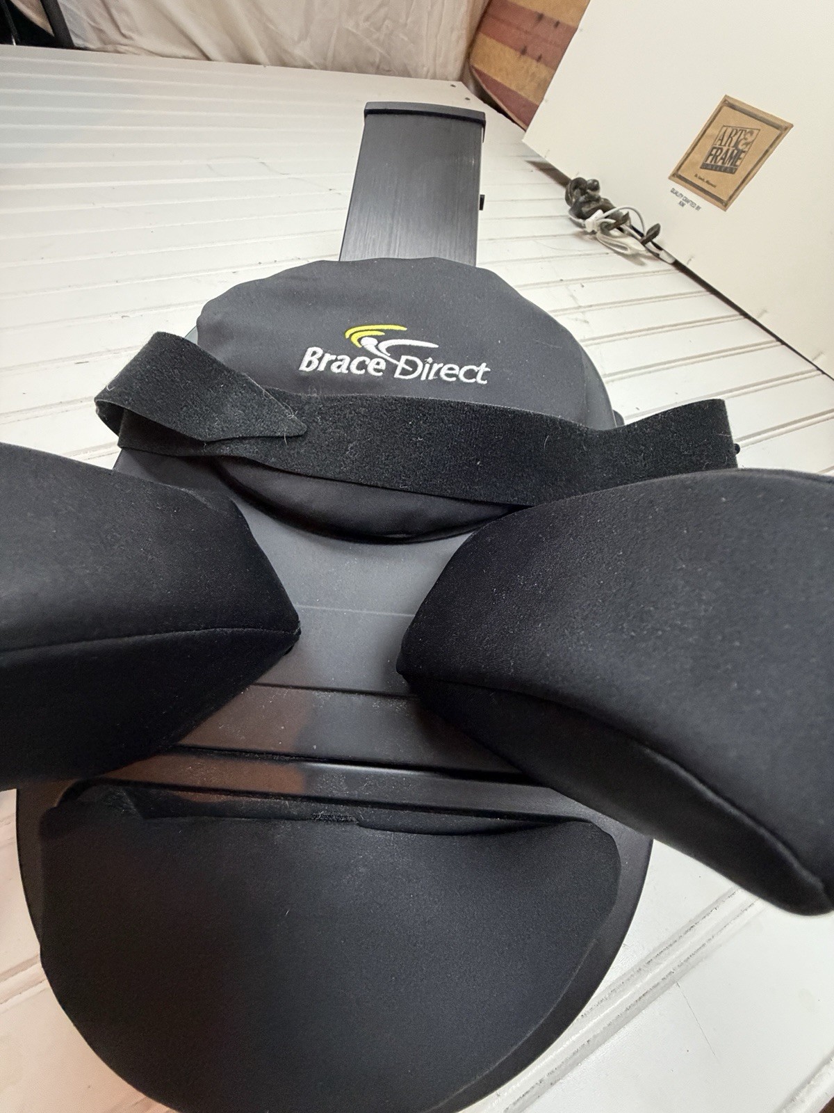 Brace Direct Cervical Neck Traction Unit Black Home Use Portable Posture Pump