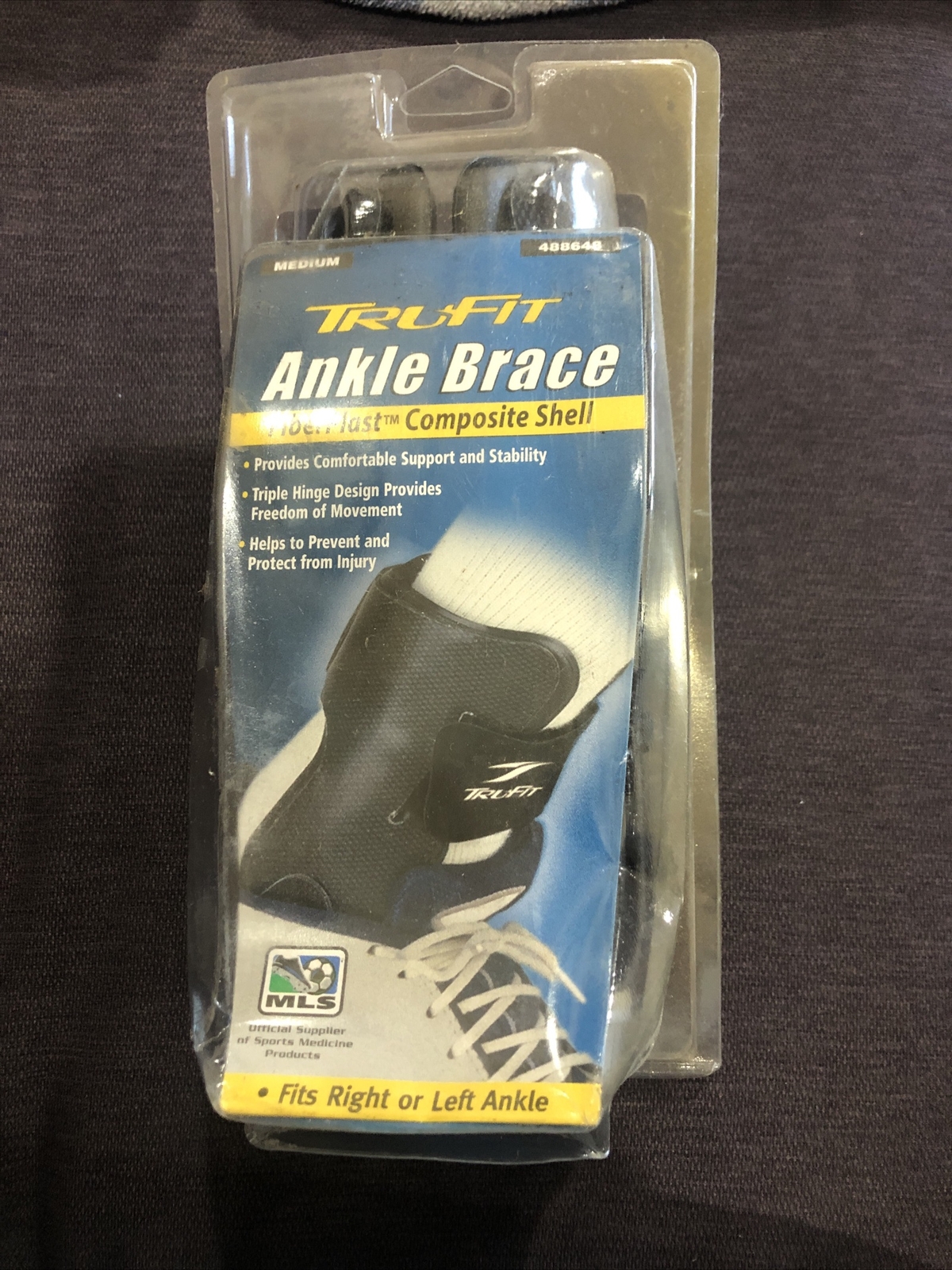 Trufit Ankle Brace fiber plast composite Shell size Medium
