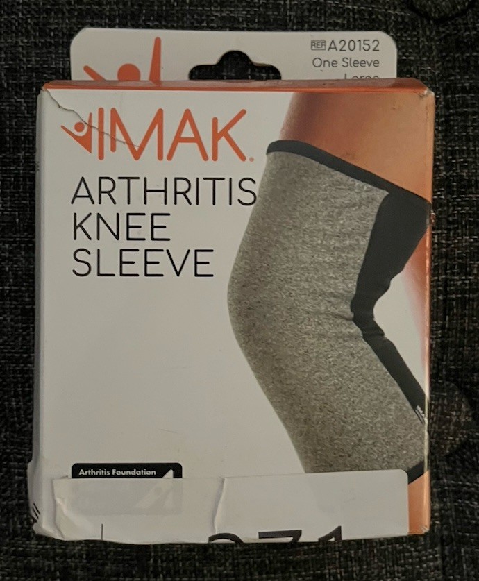Imak Arthritis Knee Sleeve large NEW