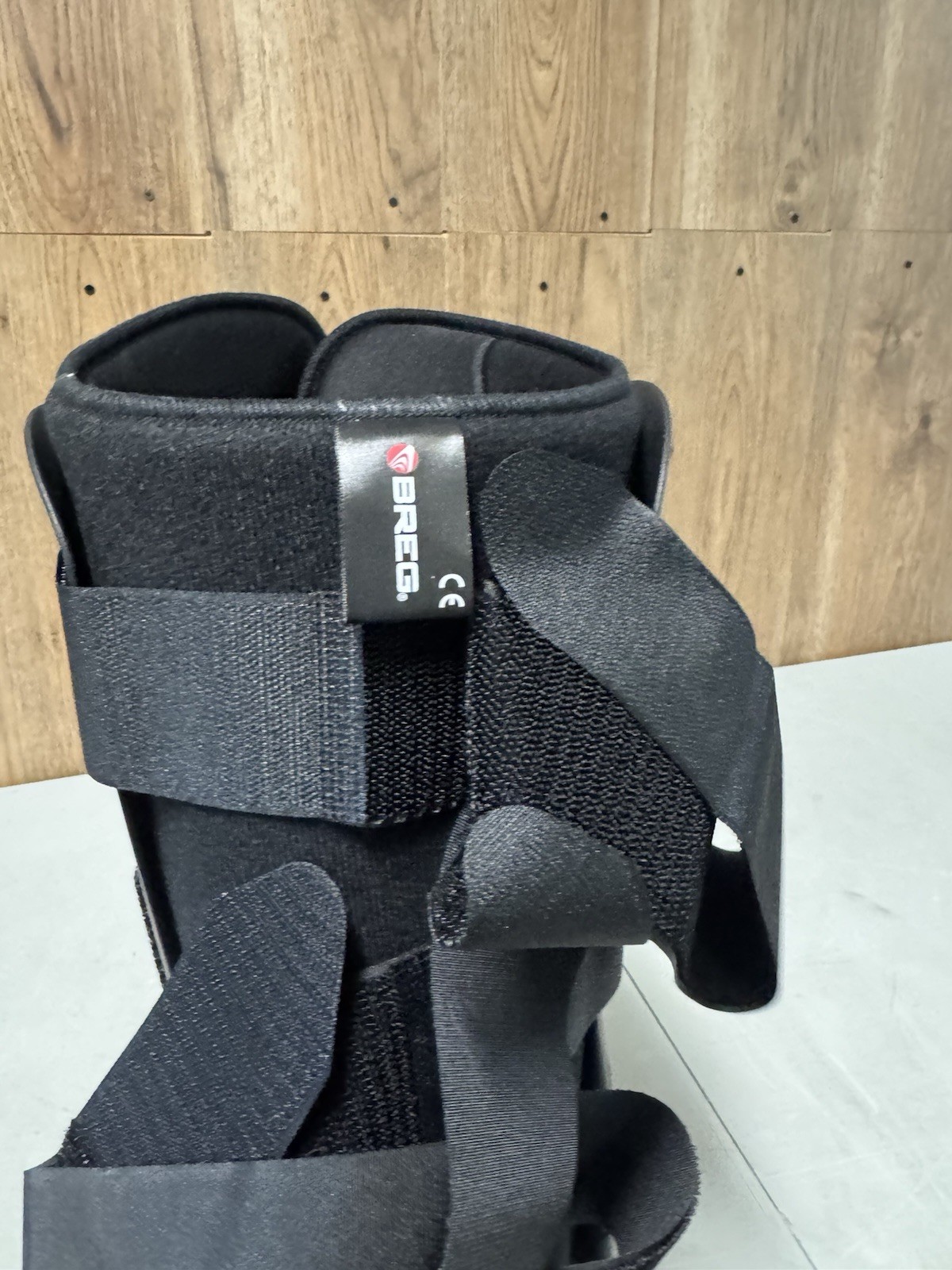 Breg SoftGait Walker S Walking Boot Post Op Foot Brace Black
