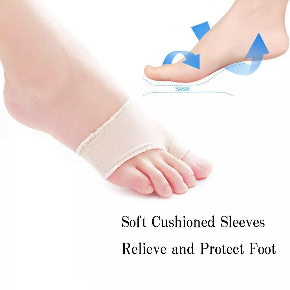 2Pcs Big Toe Bunion Corrector Splint Straightener Hallux Valgus Pain Relief USA
