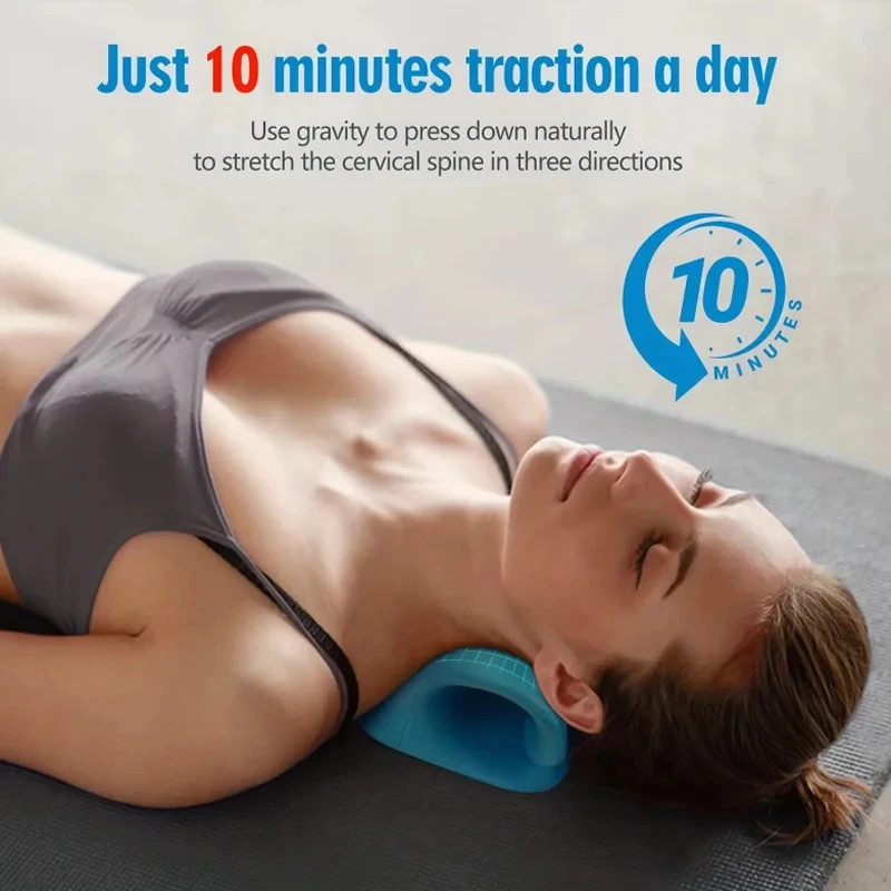 Neck Shoulder Stretcher Relaxer Cervical Spine Stretch Muscle Relaxation