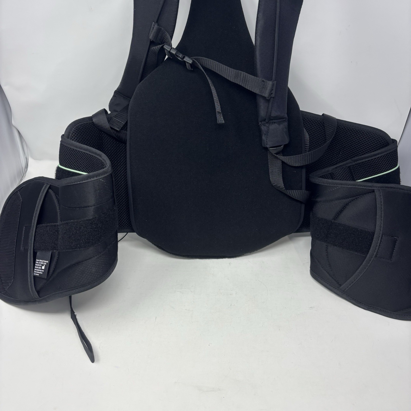 Aspen Summit 631 Lumber Support Back Brace Adjustable Size Black Self Care USA