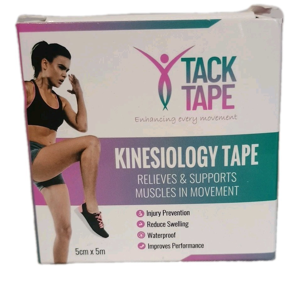 Tack Tape Kinesiology Therapeutic Tape – 5cm X 5m (42)