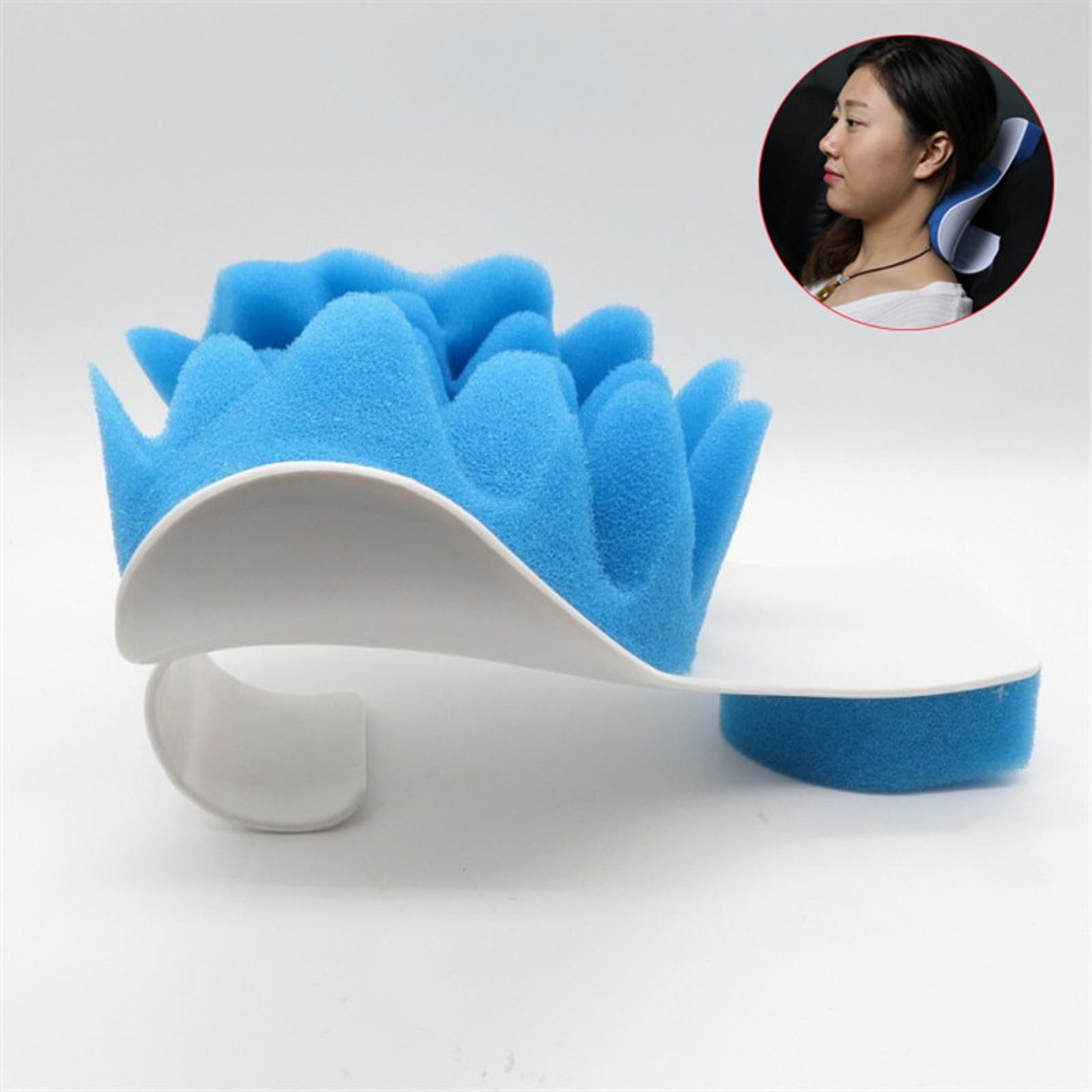 Relief Neck Shoulder Muscle Relaxer Pain Cervical Spine Alignment Pillow Massage