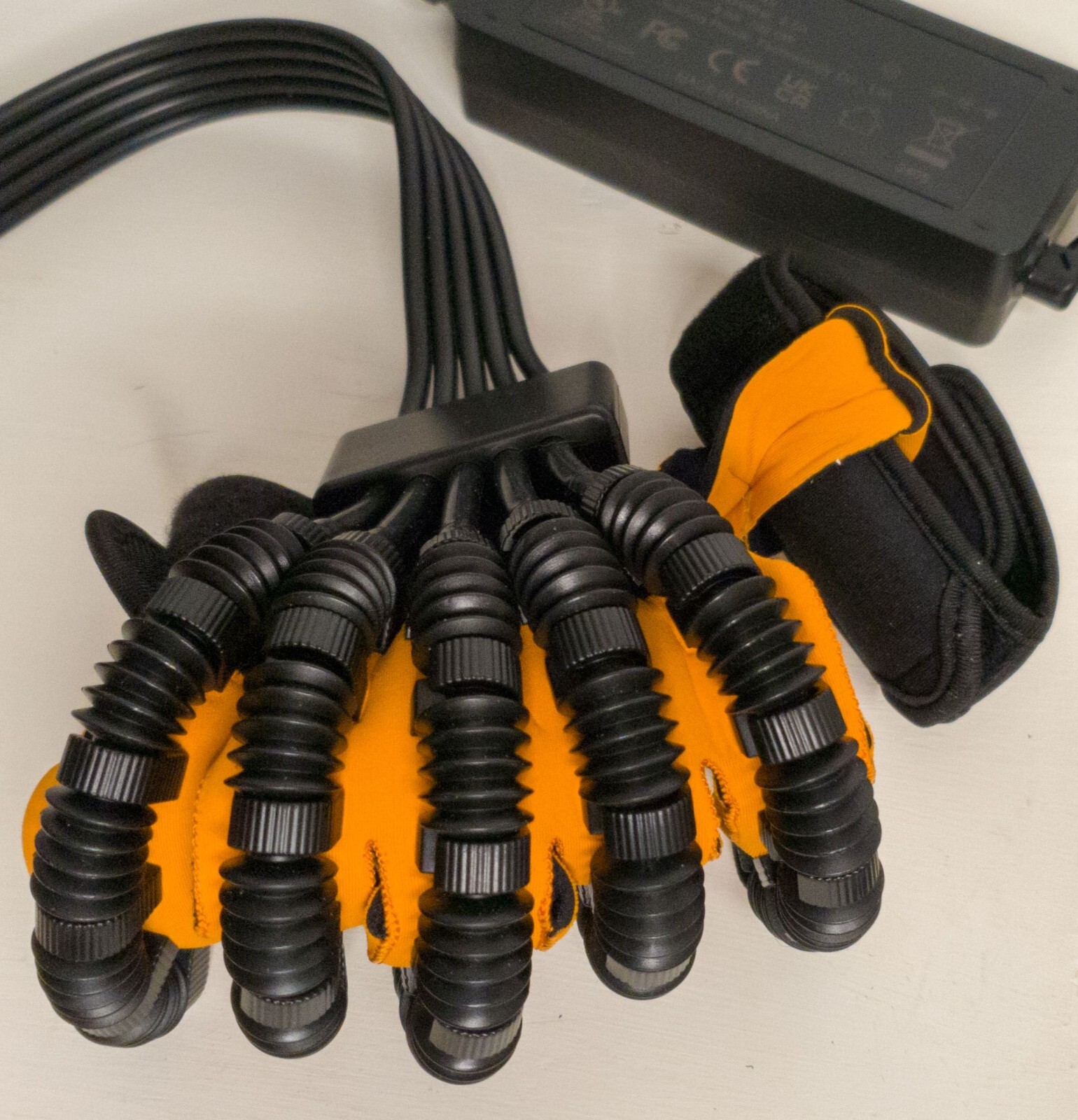 Hand Rehabilitation Robot Glove (LEFT, XL) Upgraded Training Finger Strengthener