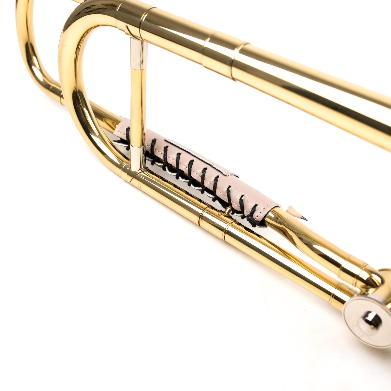 Trombone Neck Protector – Durable Vegan Leather Sweat Guard with Secure Fit –…