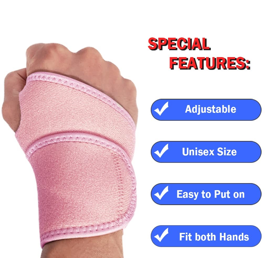 NuCamper Wrist Brace, Carpal Tunnel for Men & Women, Adjustable