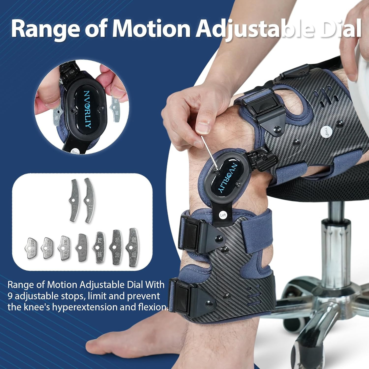 OA Unloader Knee Brace, Offloader Knee Support for Arthritis, Osteoarthritis, Bo