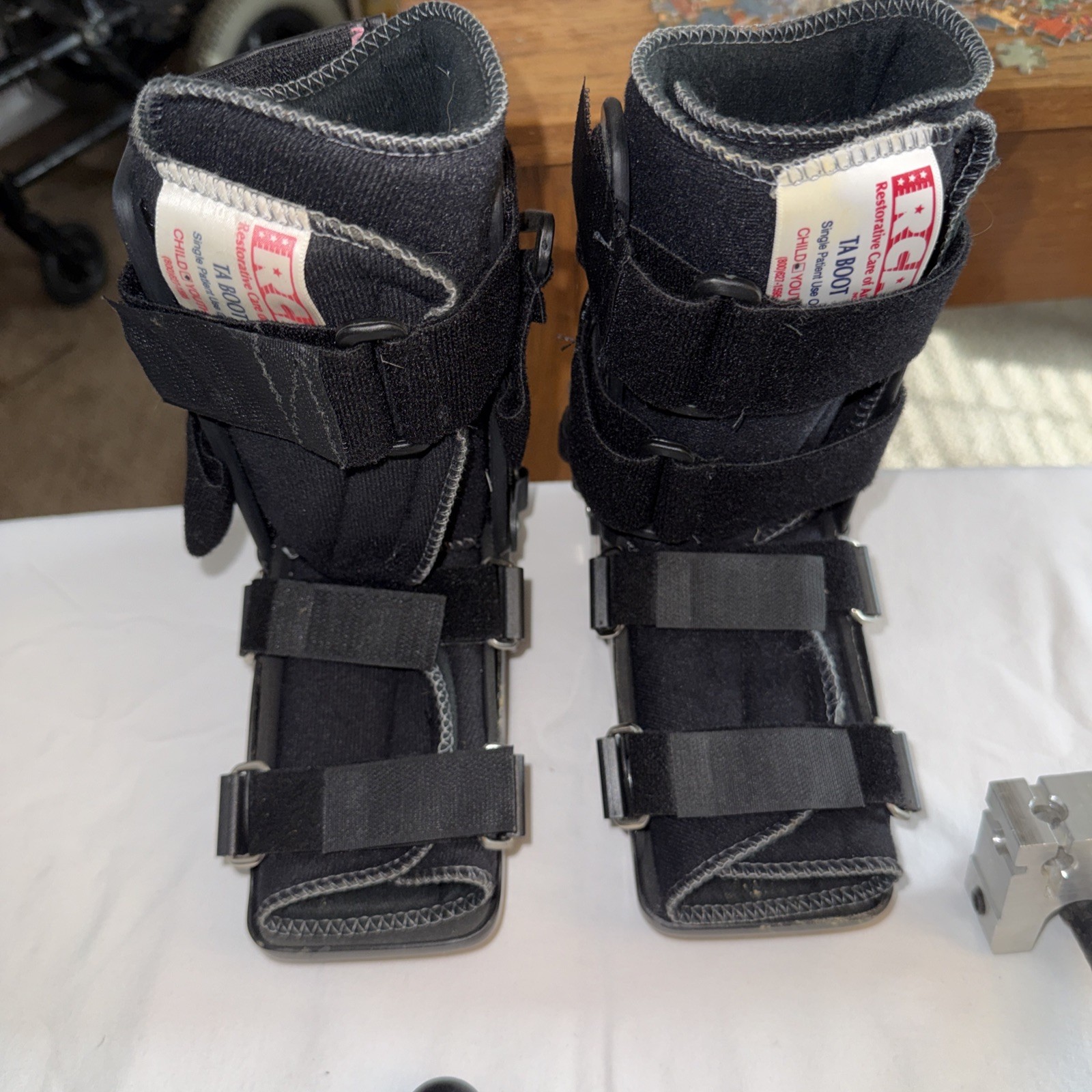 RCAI TA Boot A Lightweight Orthopedic Recovery Boot Size S/M Black