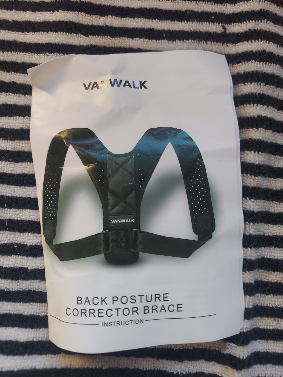 Vanwalk Back Posture Corrector Brace Breathable Adjustable