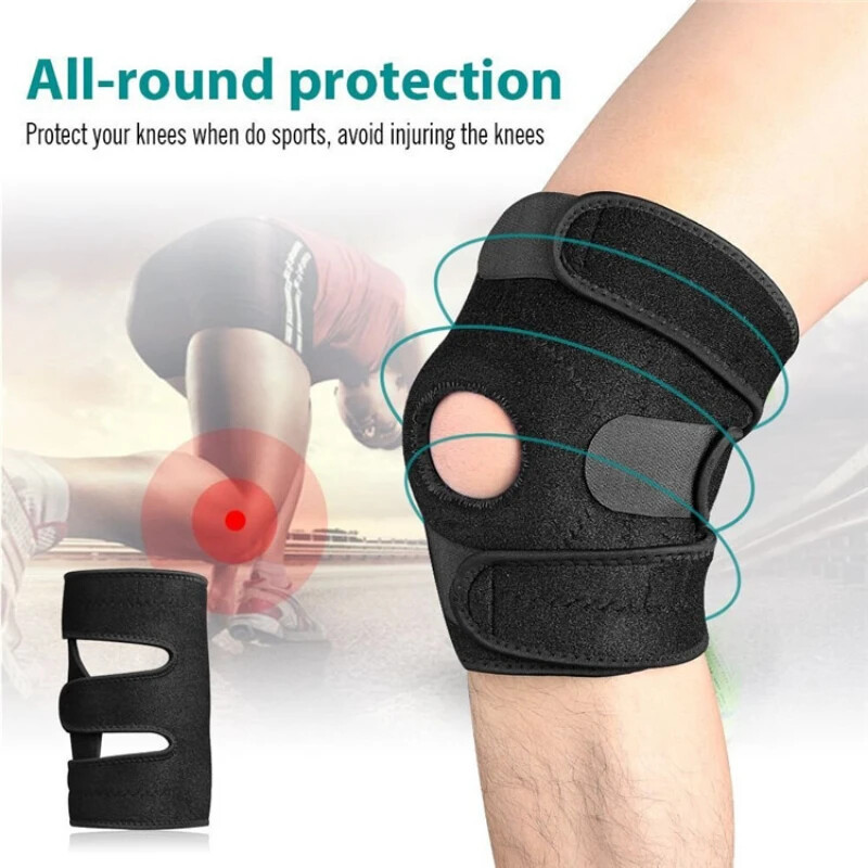 Knee Support Patella Belt Elastic Bandage Tape Sport Strap Knee Brace Sports Gym