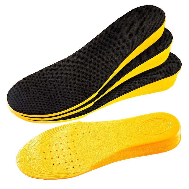 2Pcs/4Pcs New Comfortable Shock-absorbing Insole 1.5-3.5cm Height-increasing Ins