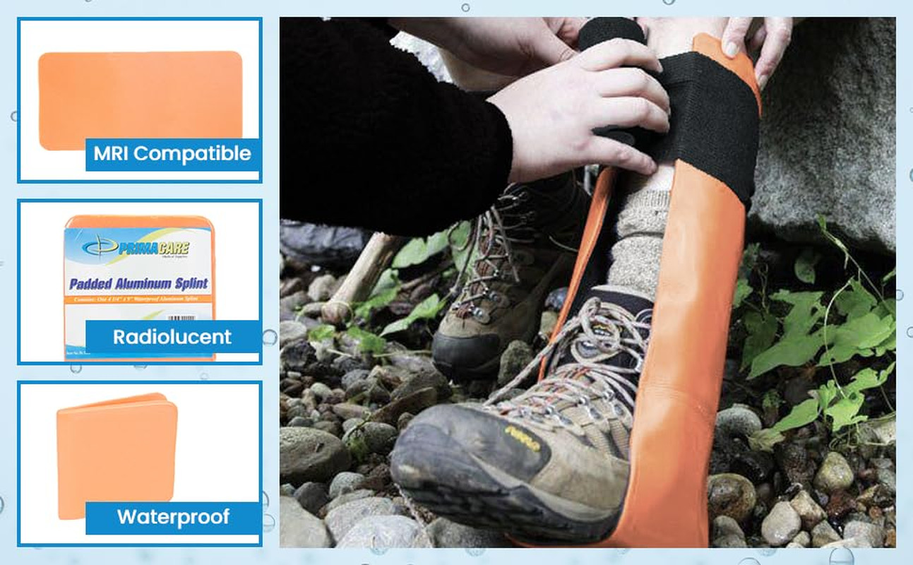 IS-5209 Padded Aluminum Splint for Hands, Legs, Nose, Ankle or Braces, Universal
