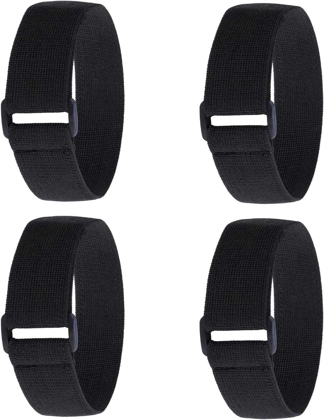 4 Pcs Boot Straps for Pants, Elastic Boot Bands, Thigh Band Leg Straps Safety Be