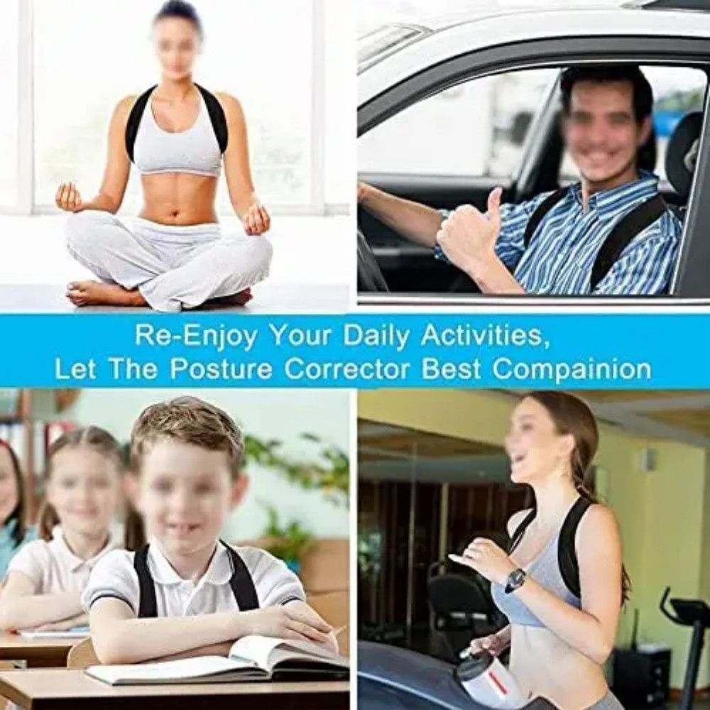 Medical Back Posture Corrector Belt Shoulder Back Support Braces Back Correction