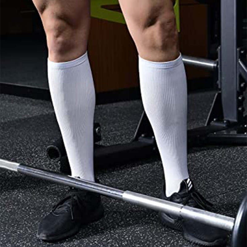 3 Pair Compression 15-20mmHg Graduated Support Socks Relief Calf Men Women S-XXL