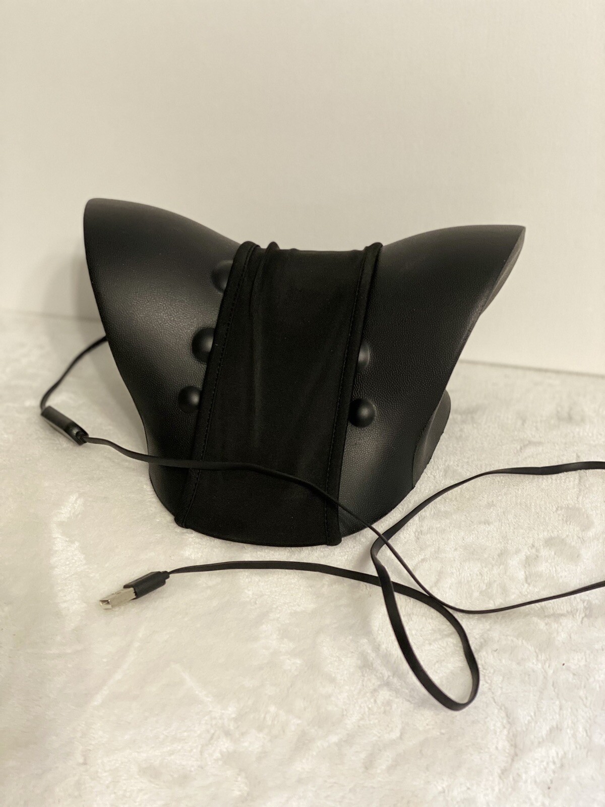 Cervical Heating Feature Device Rest Neck Shoulder Pain Relief Stretcher Heat
