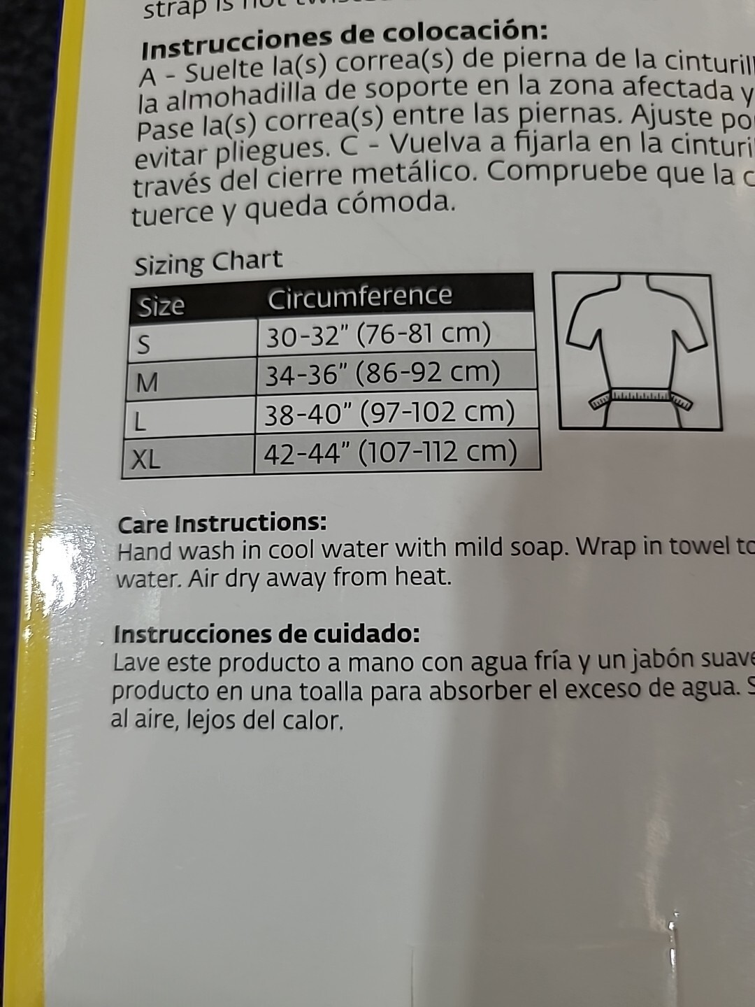 Bell-Horn Abdomen XL Hernia Guard Left, Right or Double X-Large