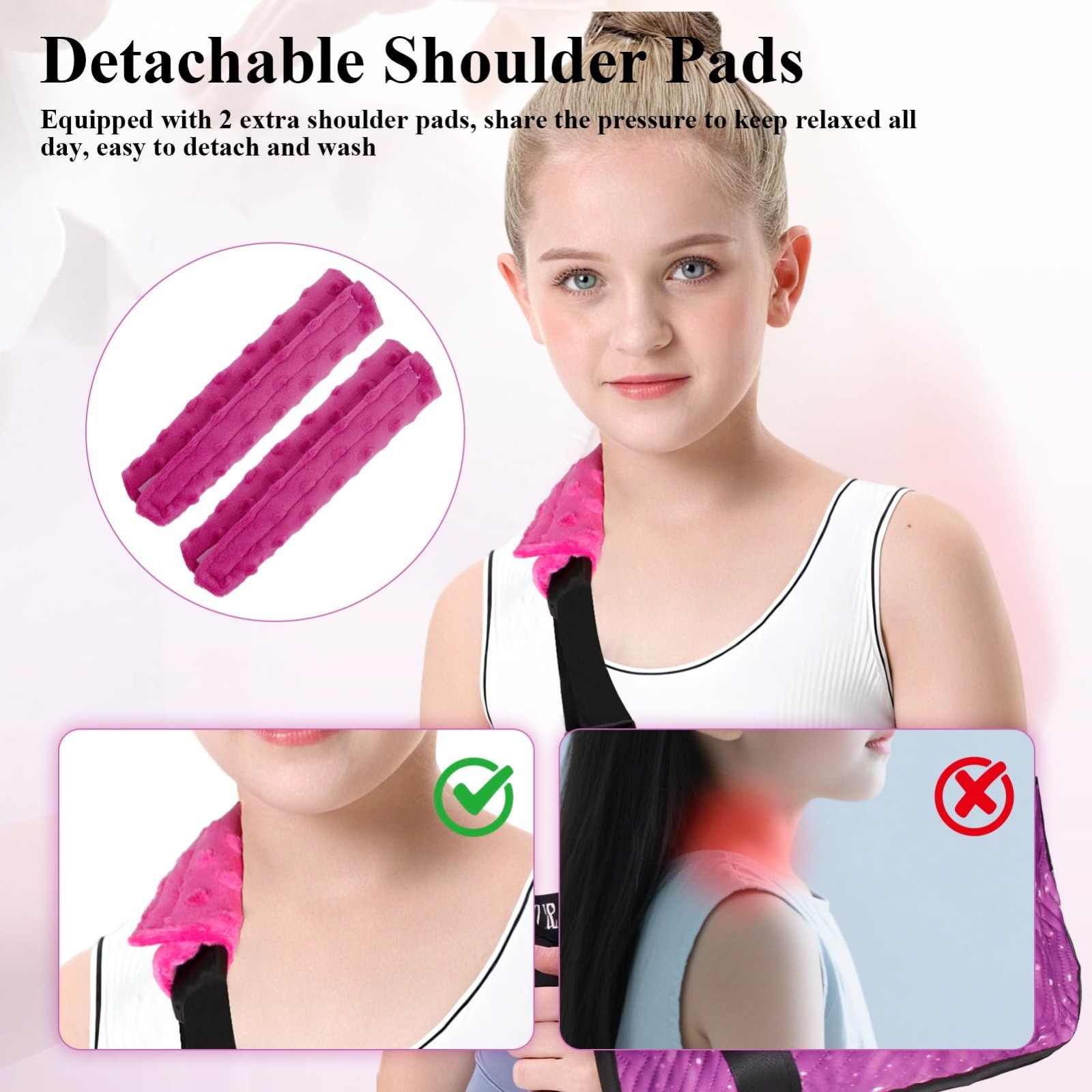 Yxmeiguo Kids Arm Sling for Shoulder Immobilizer Injury with Strap Cushions, Cut