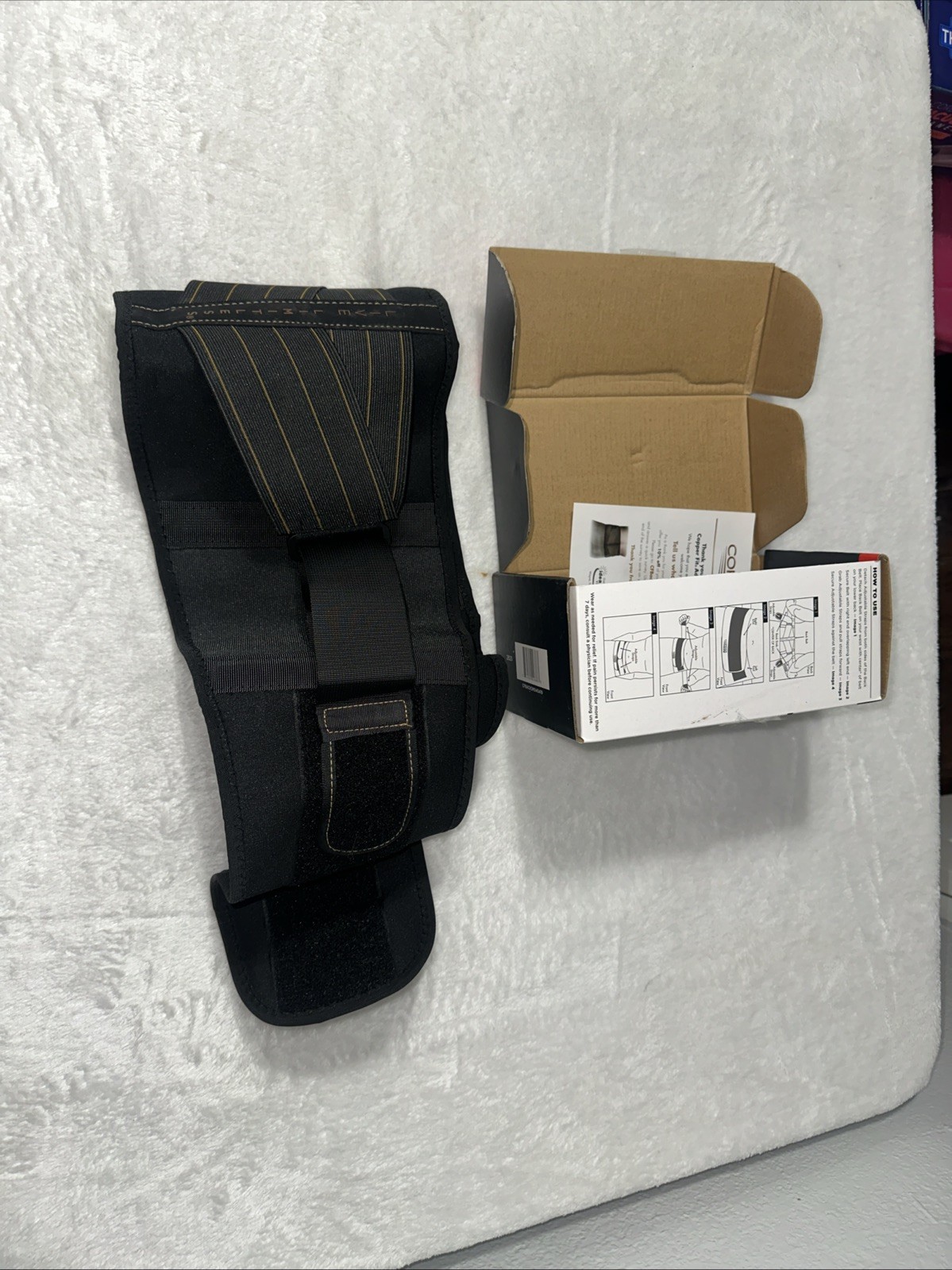 Copper Fit Back Pro Compression & Support S/M